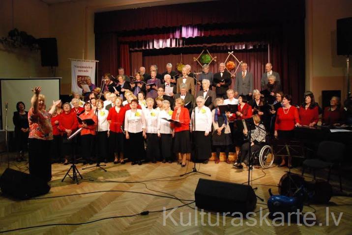 VTN senioru koris "Atbalss" sadraudzības koncerts Vecumniekos